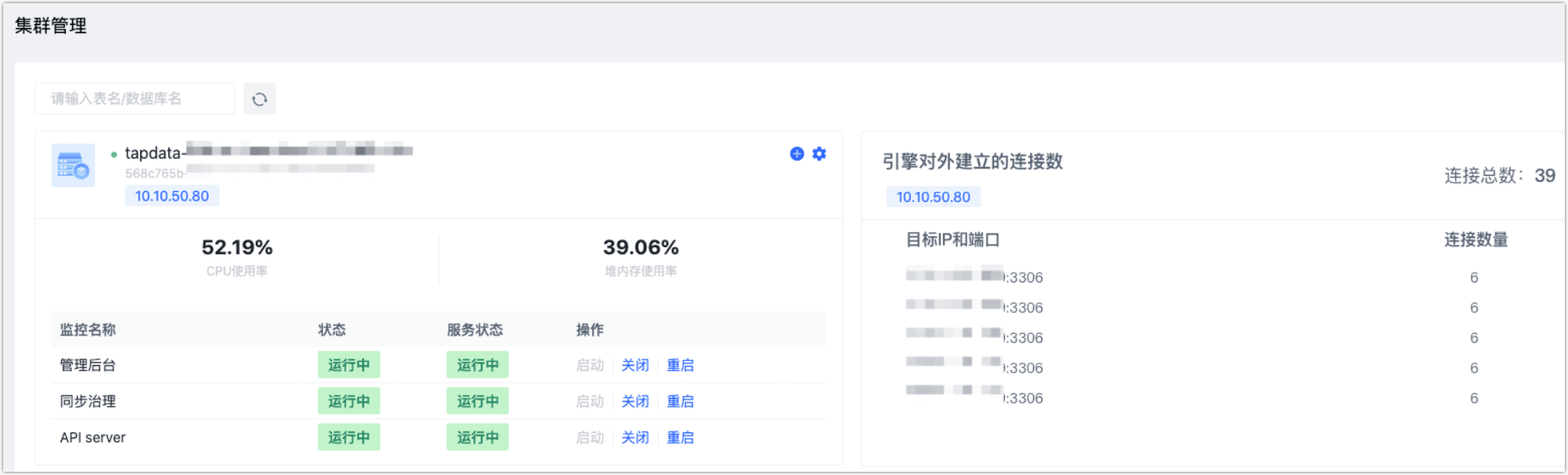 集群管理